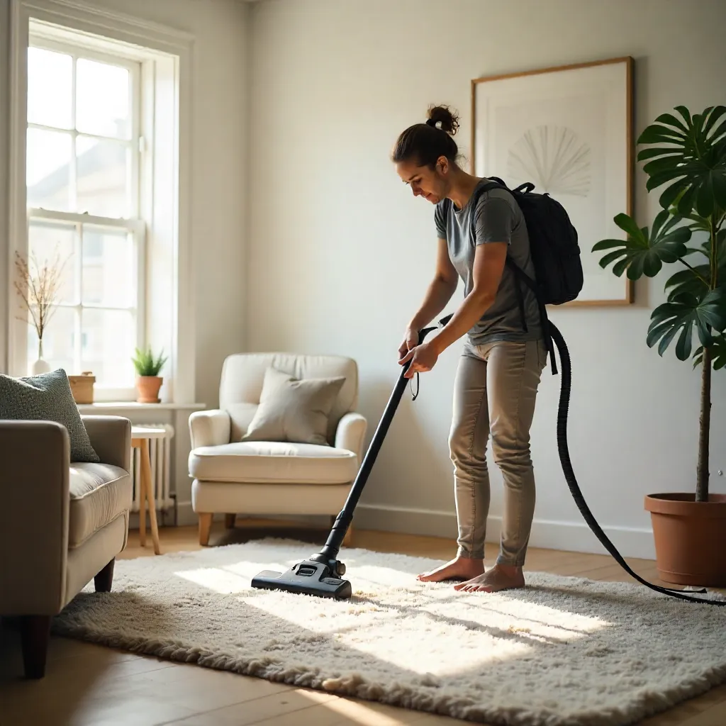 Room-by-room cleaning approach